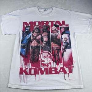 Mortal Kombat Shirt Size M Warner Bros Movie Promo vintage